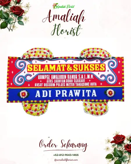 Papan Bunga Ucapan Selamat Ciaro